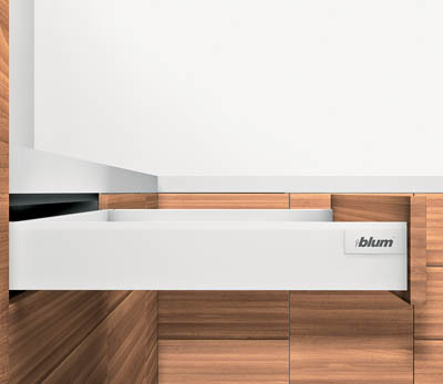 Standard Drawer M-Height, Silk White 24"
