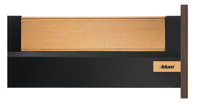 Standard Drawer D-Height for Custom Design Element, Stainless Steel 22"