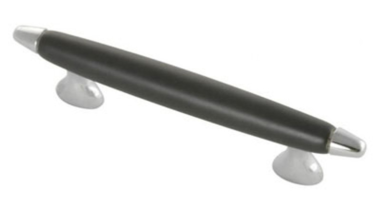 Aero Chrome with Black, Chrome W/Black 3"
