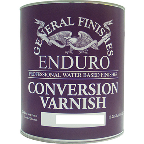 Water Based 2K Conversion Varnish, Satin 1 Gallon