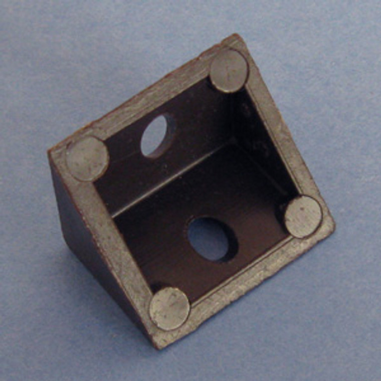 Vertical Corner Brace Brown 1" X 3/4" X 3/4", Pkg of 100