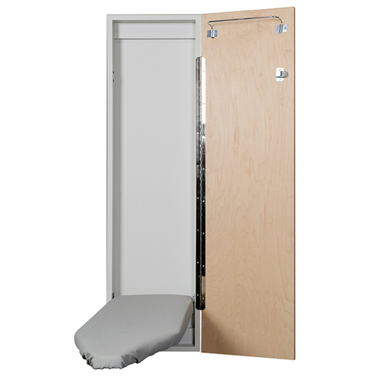 Non-Electric Ironing Board No Hot Iron Storage,White
