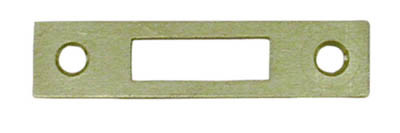 Flat Strike, Square, Brass 2-5/32" X 1/2"