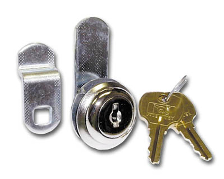 1-7/16" Cylinder for up to 1-1/8" material,Bright Nickel Key 415