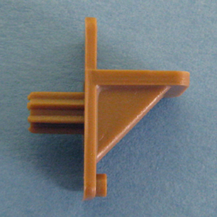 Shelf Support 1/4" - 5/16" fluted peg, Tan, Bag of 1000