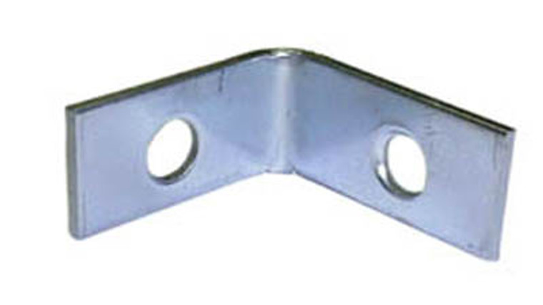 Corner Brace, Zinc, Zinc 1" X 1"