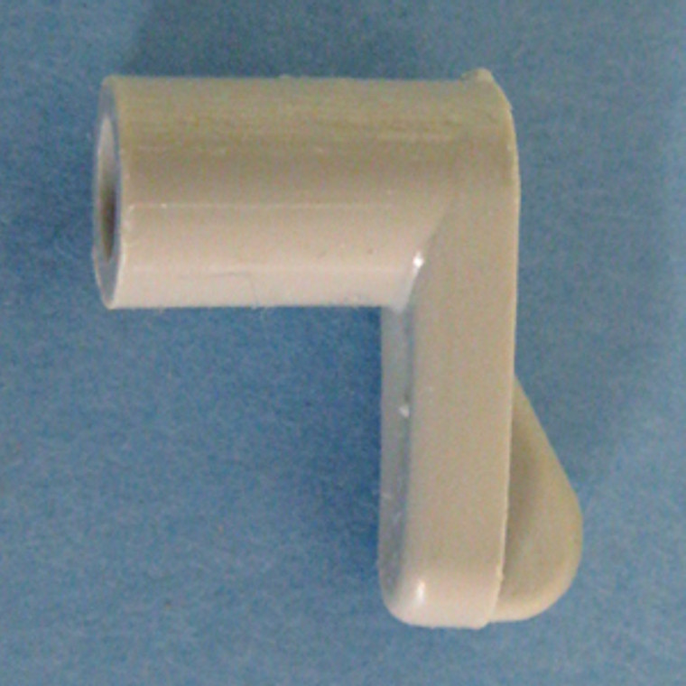 Window Clip Gray 7/16", Bag of 8