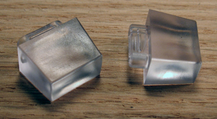Tenn-Tex Glass Door Retainer Clips & Inserts, 23/64" Insert  -  50pcs bag
