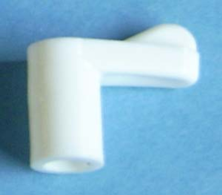 Window Clip White 7/16", Bag of 8