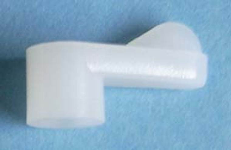 Window Clip White 3/16", Bag of 8