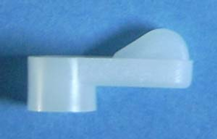 Window Clip White 1/8", Bag of 8