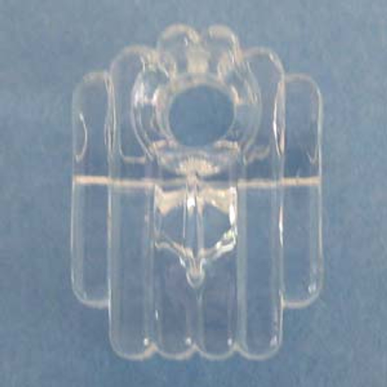 Standard Mirror Clip Clear 1/4", Bag of 6