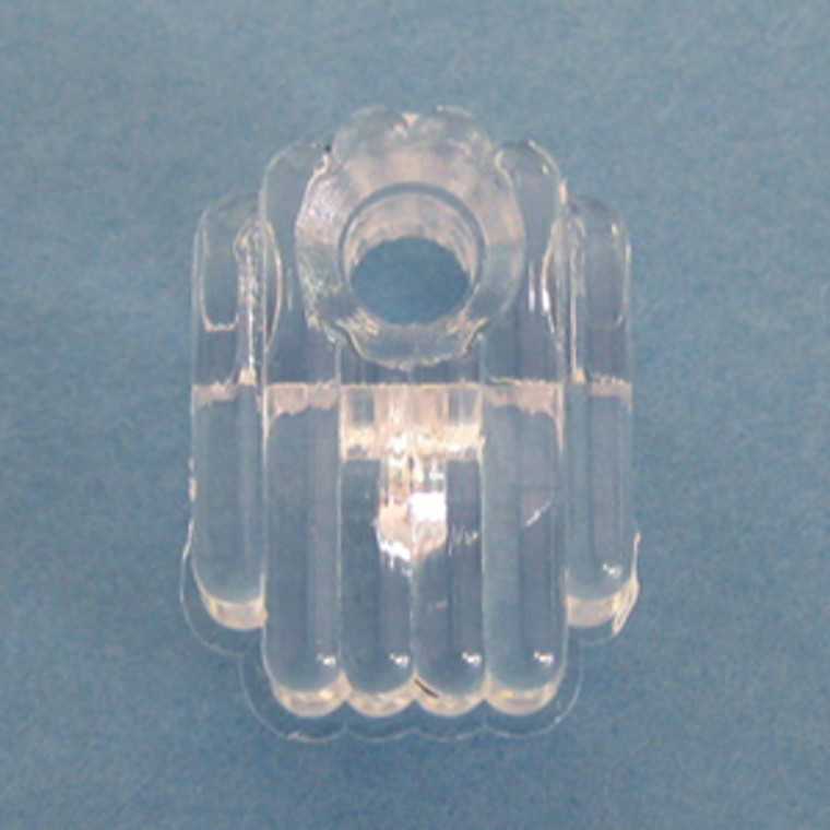 Standard Mirror Clip Clear 3/16", Pkg of 100