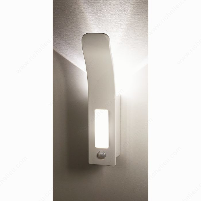 Contemporary LED light hook - 1086, Made in Italy,