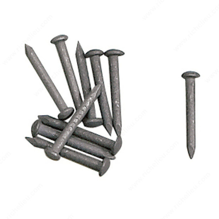 Decorative Nails, Width - Overall Dimensions 1.8 mm, Length - Overall Dimensions 16 mm, Material Burnished Brass PRO-PACK 3
