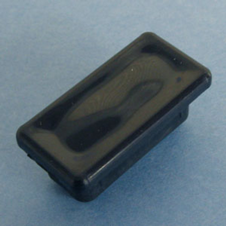 Tube Cap Black 1-1/4" X 1/2", Pkg of 100