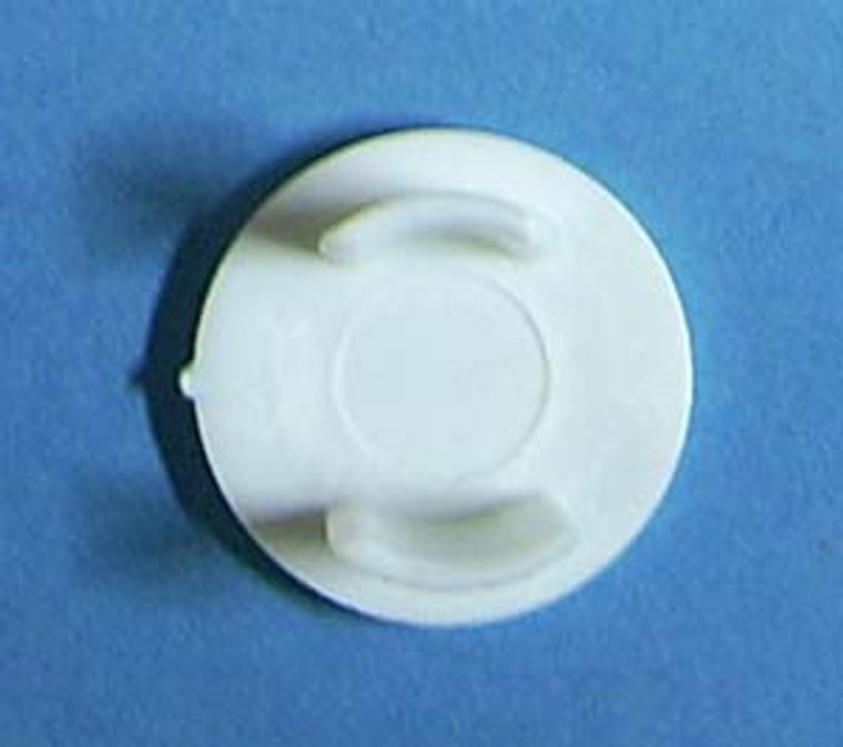 Plug White 3/4", Pkg of 25