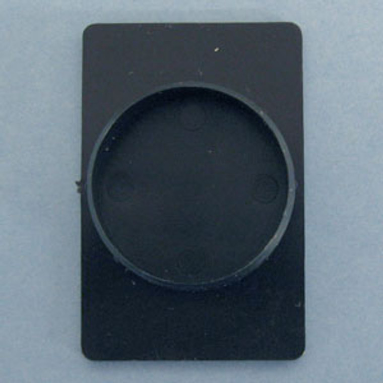 Hinge Cover Black 35mm, Pkg of 100