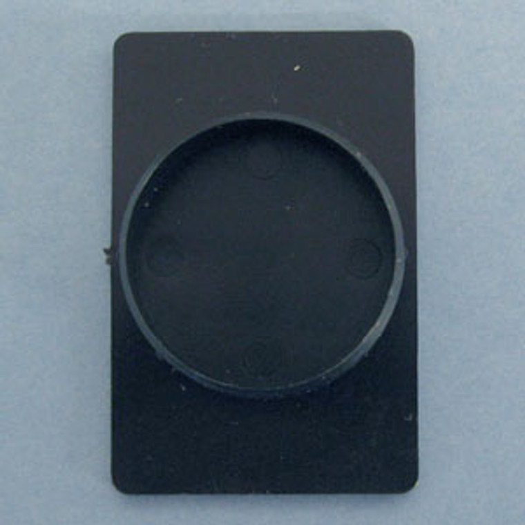 Hinge Cover Black 35mm, Bag of 2