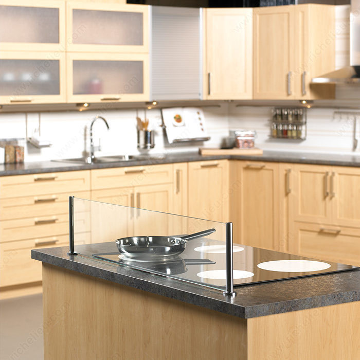 Glass Wall Bracket, Color/Finish Stainless Steel