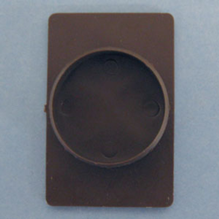 Hinge Cover Brown 35mm, Bag of 2
