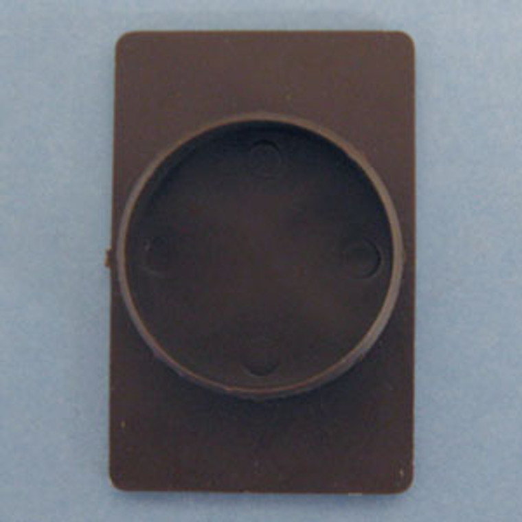 Hinge Cover Brown 35mm, Pkg of 500