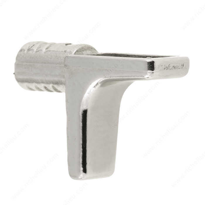 Inversed L Shaped Metal Shelf Pin - 5mm, Load Capacity per Shelf 35 kg, Projection - Overall Dimensions 11.56 mm