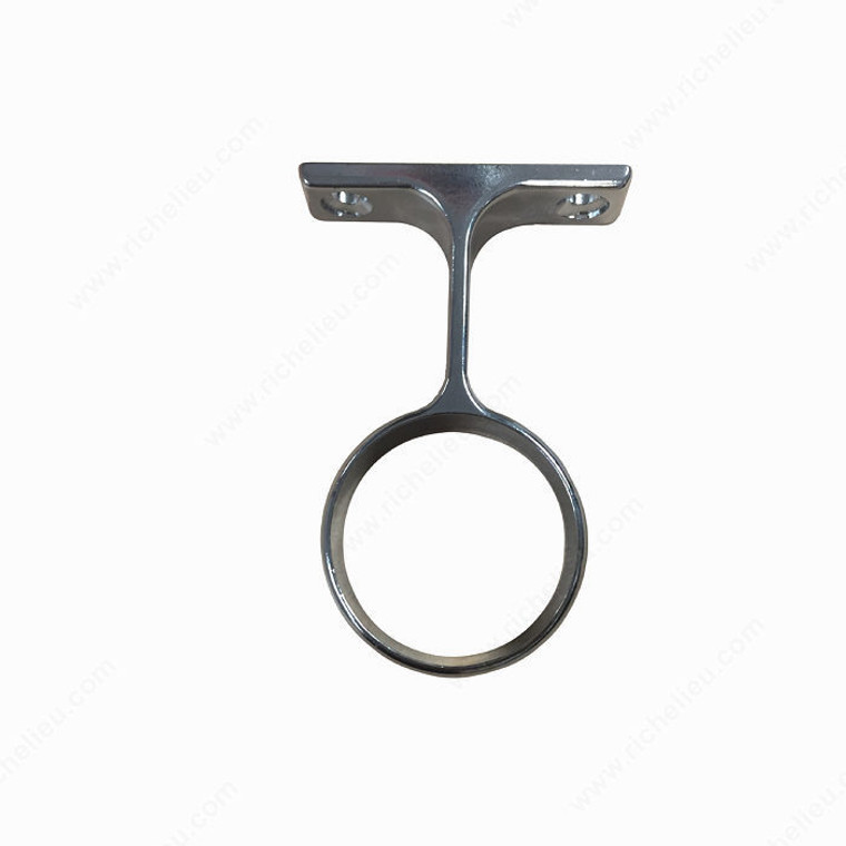 1-5/16 Central Round Support - Screw Mount, Finish Chrome, Material Steel PRO-PACK 3