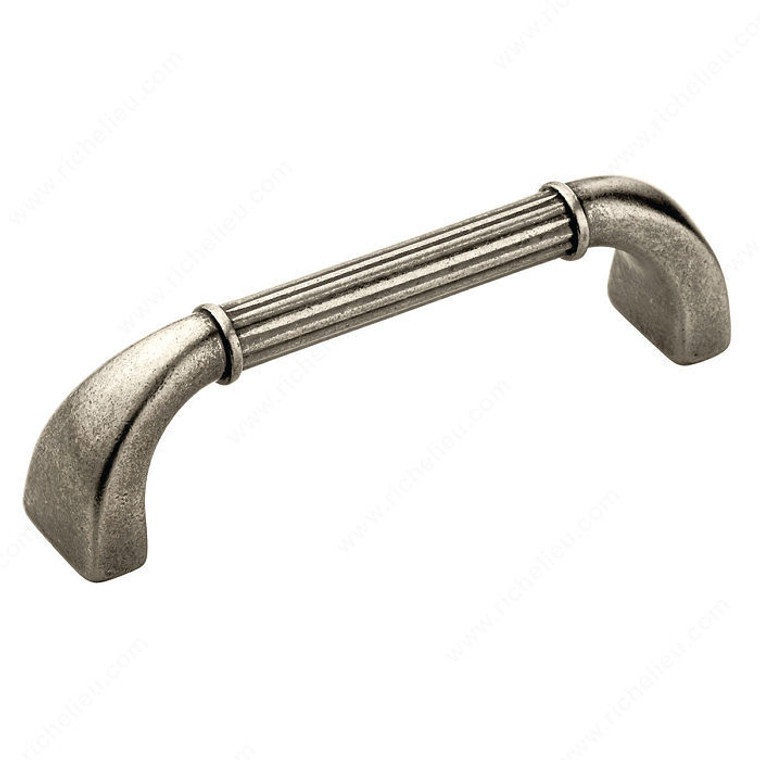 Eclectic Zinc Pull - 24011, Finish Satin Nickel
