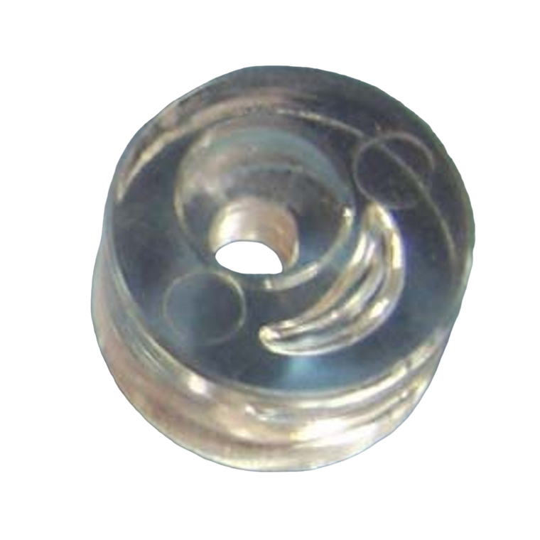 Eccentric Door Stop Clear, Pkg of 1