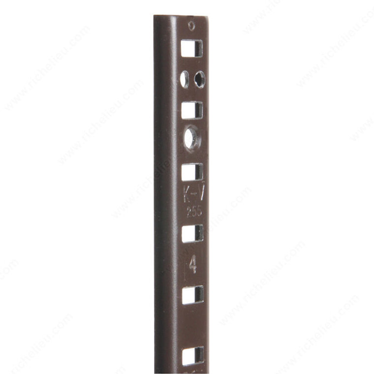 5/8 U-Shaped Metal Pilaster, Length 96 in, Color/Finish Brown PRO-PACK 3