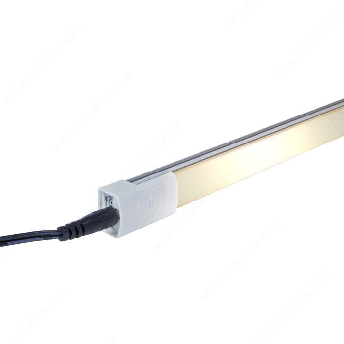 Richelieu's LED Linea Light, High- intensity 120? beam angle, Features Dimmable, Light Color Warm White, Kelvin Color Temperature 2,850 ?K - 3,800 ?K, Watts 4.5 W