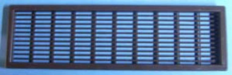 Vent Grill Brown 2-3/8" X 8-5/8", Pkg of 50