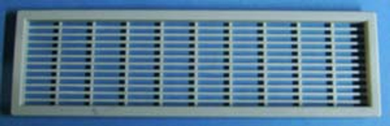 Vent Grill Gray 2-3/8" X 8-5/8", Pkg of 100