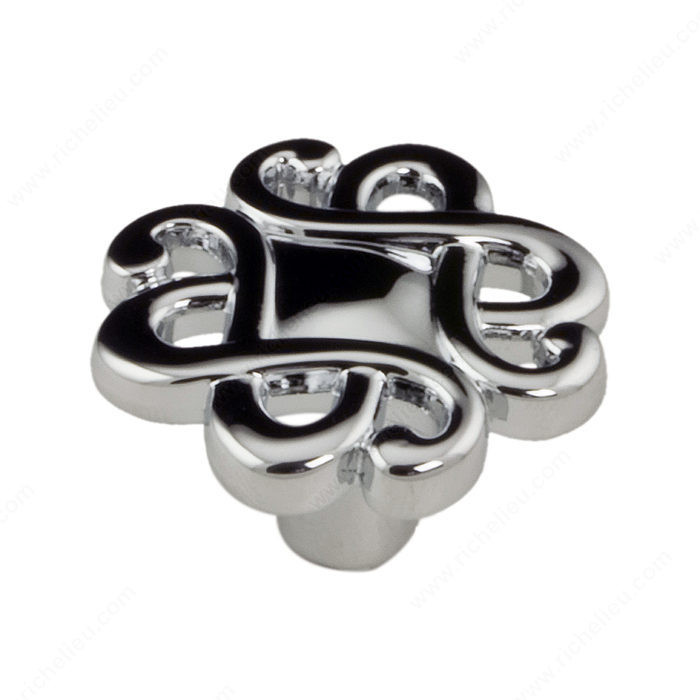Transitional Metal Knob - 3080, Finish Chrome