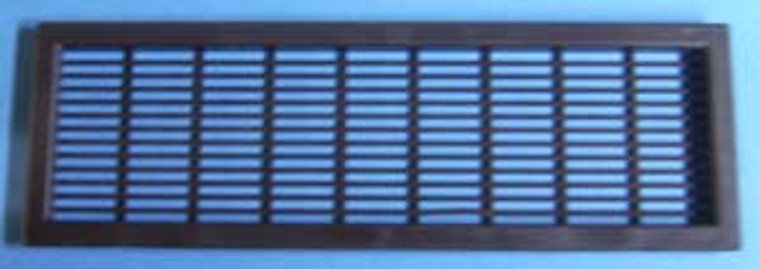 Vent Grill Brown 2-7/16" X 8-3/8", Pkg of 100