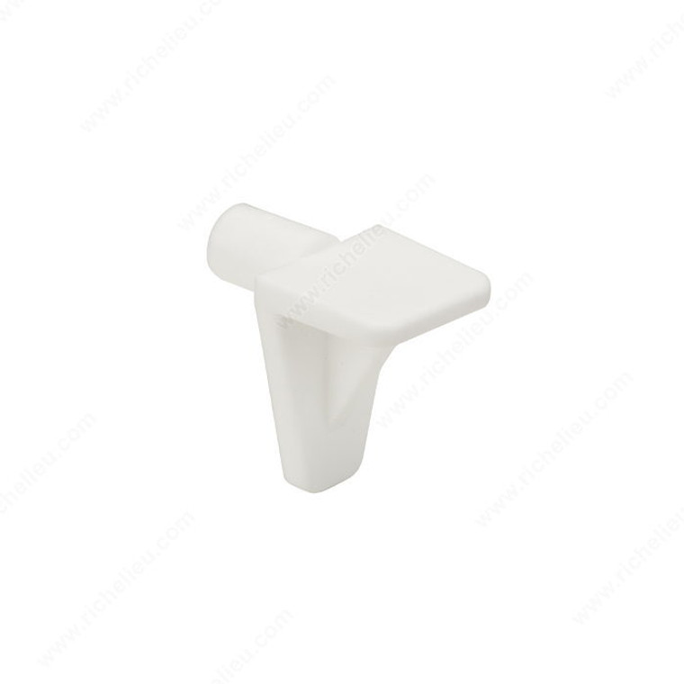 Plastic Shelf Pin, Drilling Diameter 5 mm, Finish White, Pro-pack of 1000 units