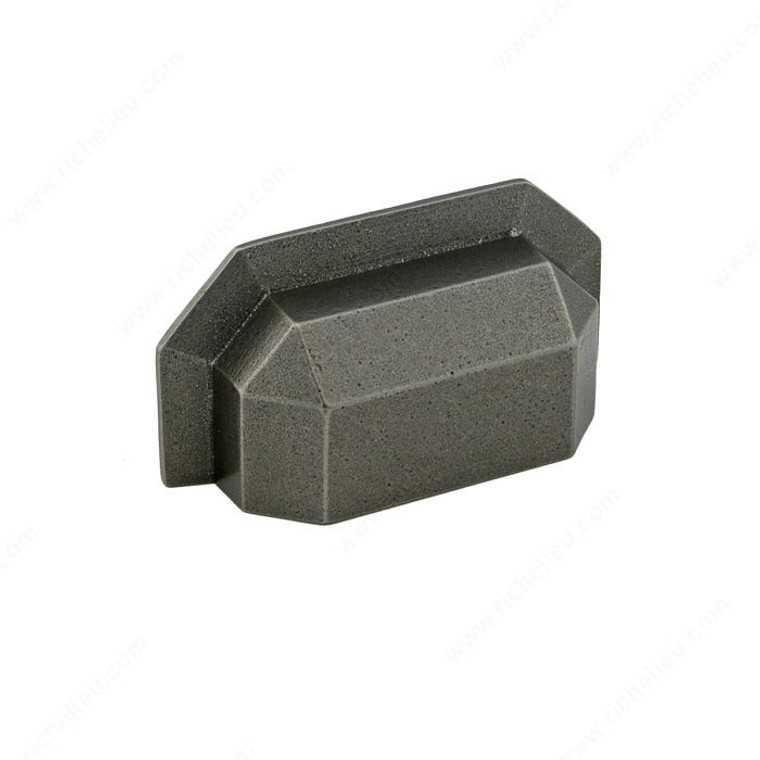 Transitional Cast Iron Pull - 3886, Finish English Bronze