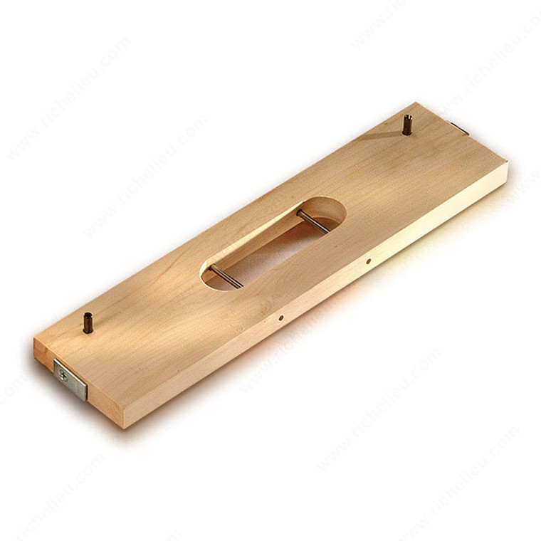 Template for Concealed Hinges, Drill Bit 3/8 in, For Hinge # 208