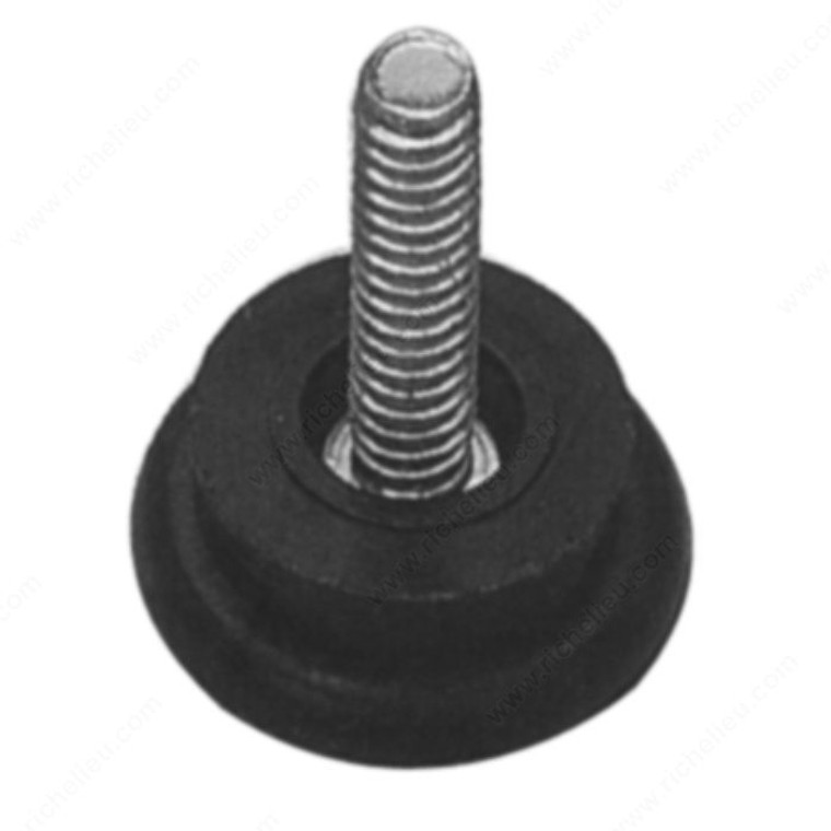 1/4''-20 Leveler - Metal/Nylon, Stem Length 7/8 in, Height - Overall Dimensions 1 1/4 in PRO-PACK 10