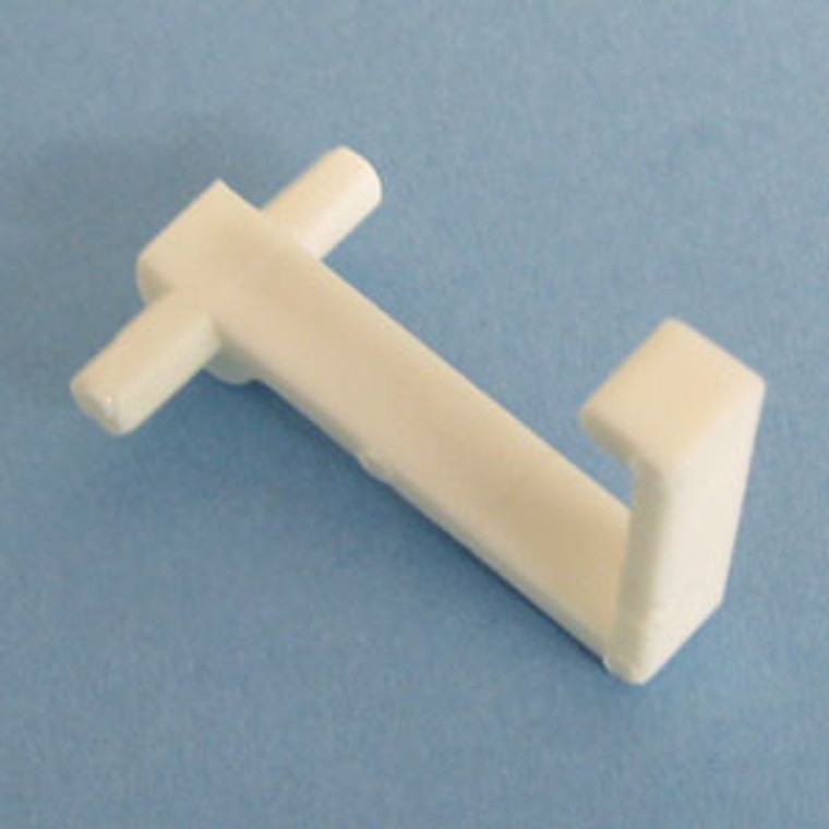 Shelf Support Lockdown 3/4" - 5mm peg, White, Bag of 12