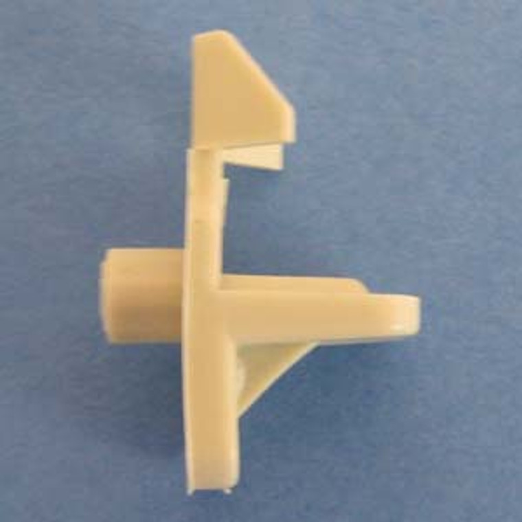 Shelf Support Locking Wings 5/16" - 1/4" peg, Almond, Pkg of 100