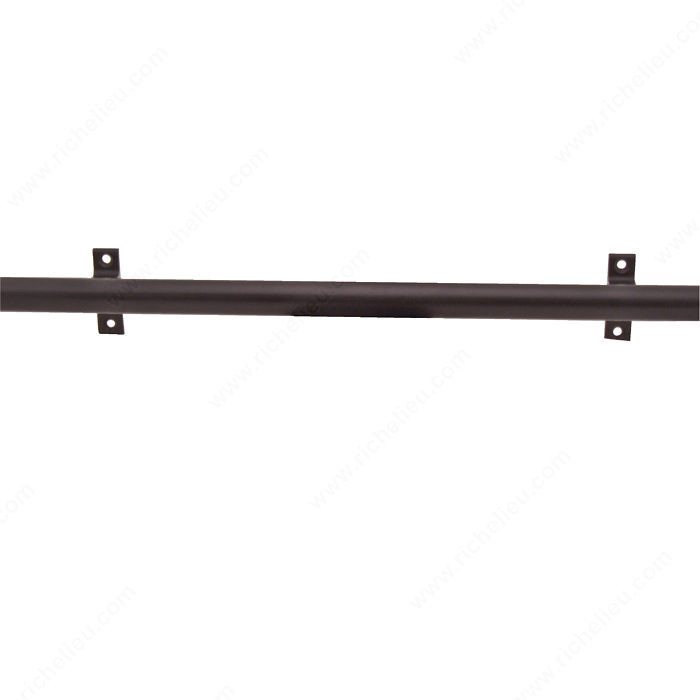 96 Aluminum Rail, Matte Black - Brackets Sold Separately,