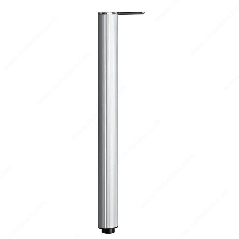 700 mm (27-1/2'') - Design Table Leg - 637, 10 mm (3/8'') adjustment,