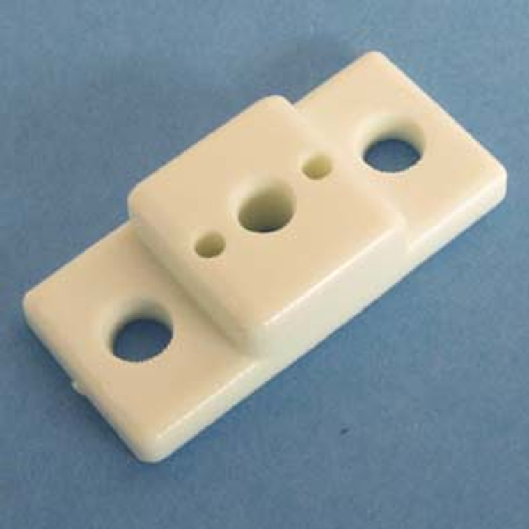 Drawer Slide Spacer 3/8", White, Pkg of 250