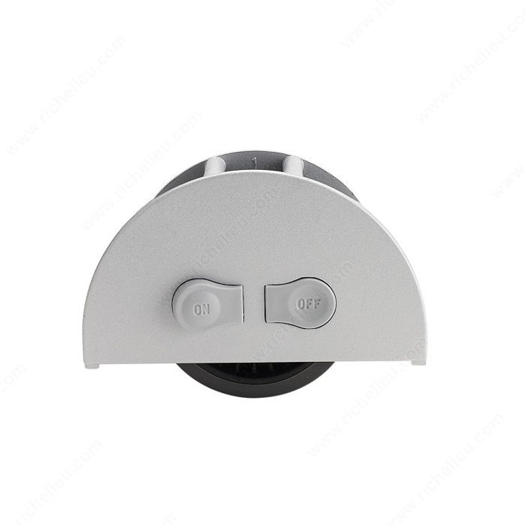 ZAMA Panel Caster - 80940, Unidirectional caster for panels greater than 30 mm (1- 3/16'') thick,