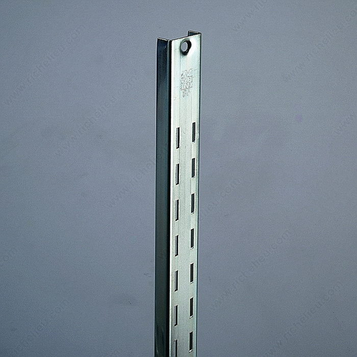 Double Slot 1-1/4 Standard, Series #85, Length 48 in, Color/Finish Anochrome