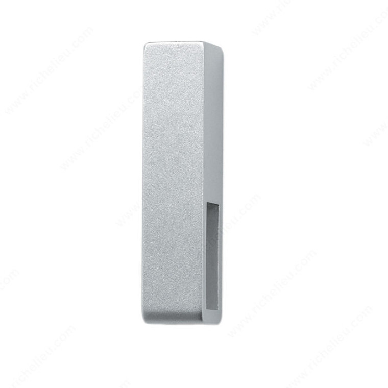 Closed Square Support - Screw Mount, Finish Chrome
