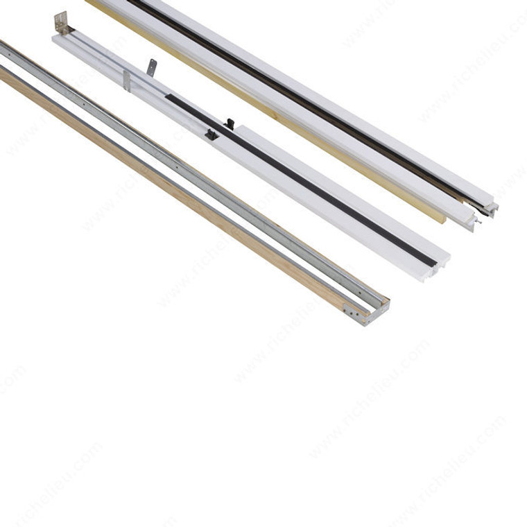 Aluminum Pocket Door Installation Set, Quick assembly, Door Width 36 in