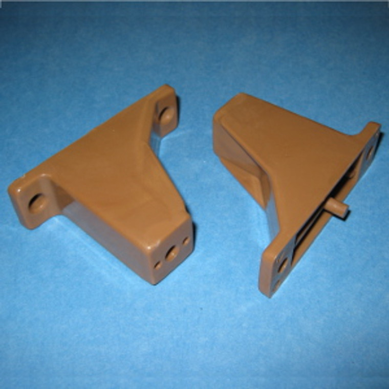 Slide Out Tray Spacer 2-3/16" - 5mm peg, Tan, Bag of 2